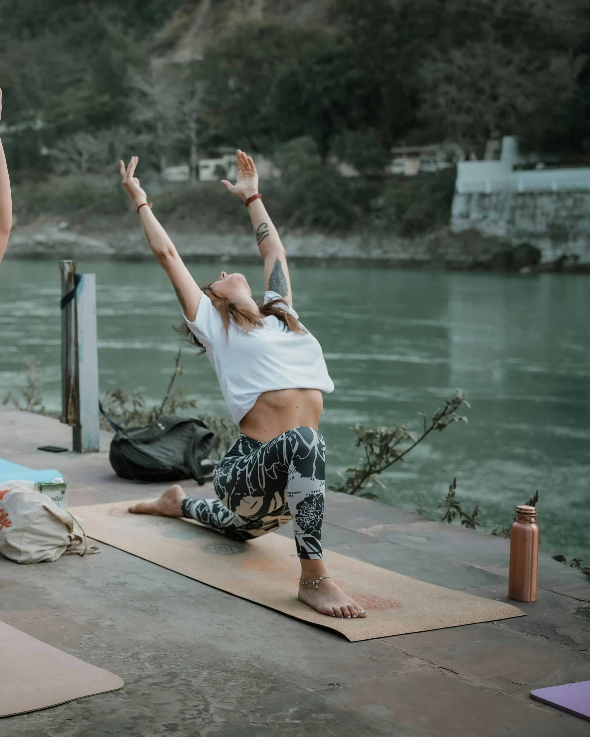 Yoga besides Ganges